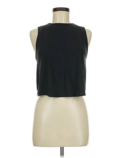 Pre-owned Lululemon Athletica Sleeveless T-shirt In Black