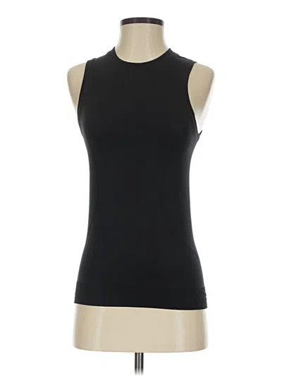 Pre-owned Lululemon Athletica Sleeveless T-shirt In Black