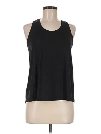 Pre-owned Lululemon Athletica Sleeveless T-shirt In Black