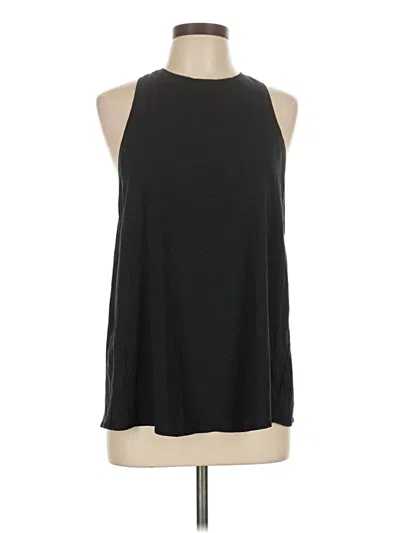Pre-owned Lululemon Athletica Sleeveless T-shirt In Black