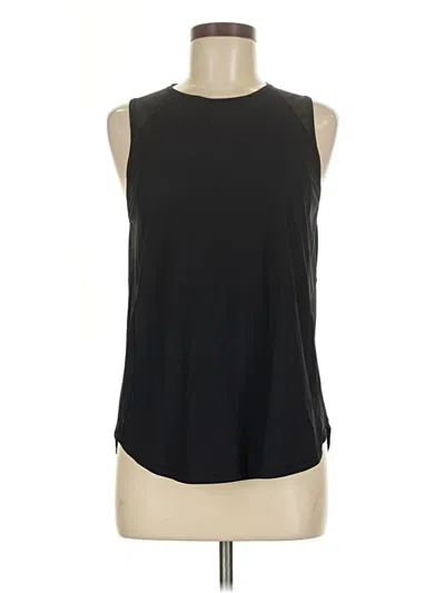 Pre-owned Lululemon Athletica Sleeveless T-shirt In Black