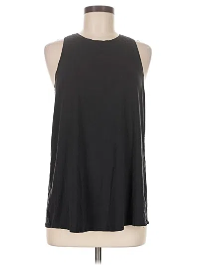 Pre-owned Lululemon Athletica Sleeveless T-shirt In Black