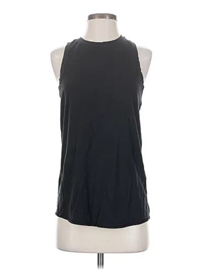 Pre-owned Lululemon Athletica Sleeveless T-shirt In Black