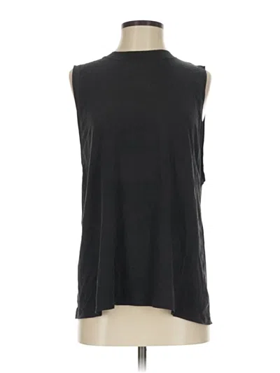 Pre-owned Lululemon Athletica Sleeveless T-shirt In Black