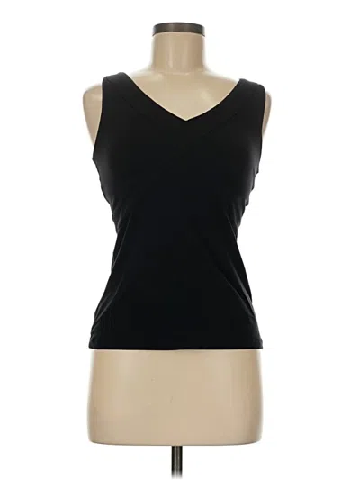Pre-owned Lululemon Athletica Sleeveless T-shirt In Black