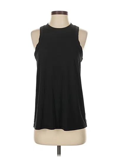 Pre-owned Lululemon Athletica Sleeveless T-shirt In Black