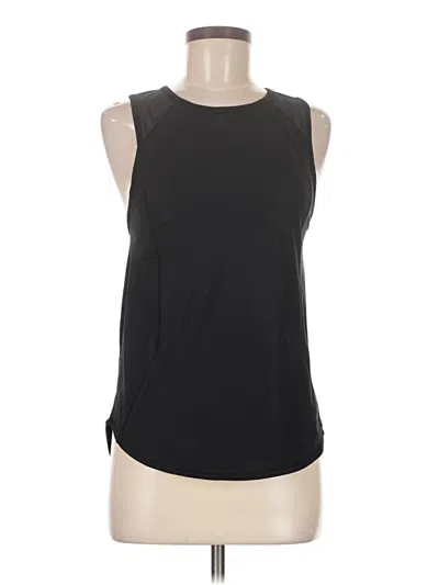 Pre-owned Lululemon Athletica Sleeveless T-shirt In Black