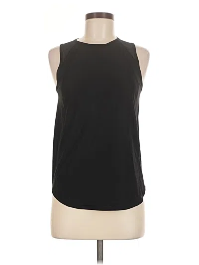 Pre-owned Lululemon Athletica Sleeveless T-shirt In Black