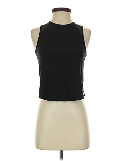 Pre-owned Lululemon Athletica Sleeveless T-shirt In Black