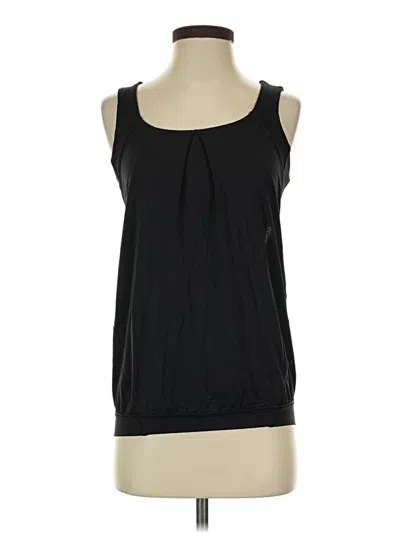 Pre-owned Lululemon Athletica Sleeveless T-shirt In Black