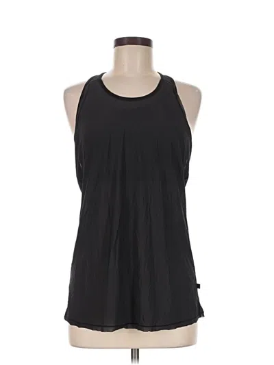 Pre-owned Lululemon Athletica Sleeveless T-shirt In Black