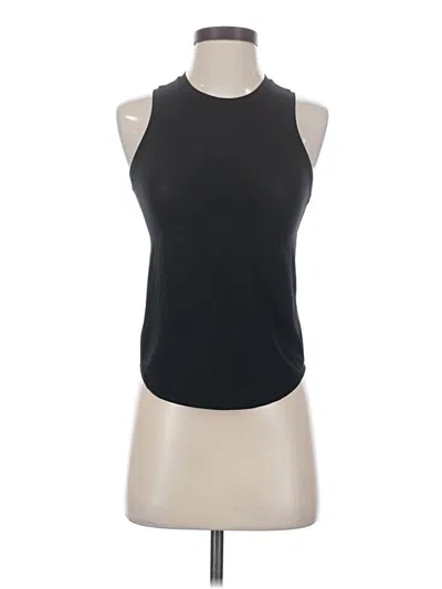 Pre-owned Lululemon Athletica Sleeveless T-shirt In Black