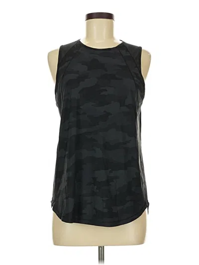 Pre-owned Lululemon Athletica Sleeveless T-shirt In Black