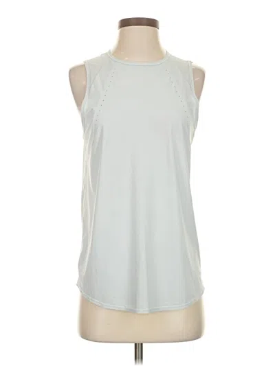 Pre-owned Lululemon Athletica Sleeveless T-shirt In Gray