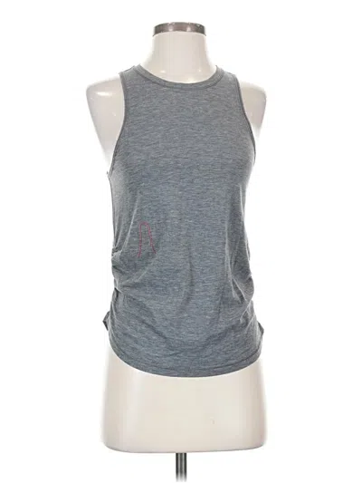 Pre-owned Lululemon Athletica Sleeveless T-shirt In Gray