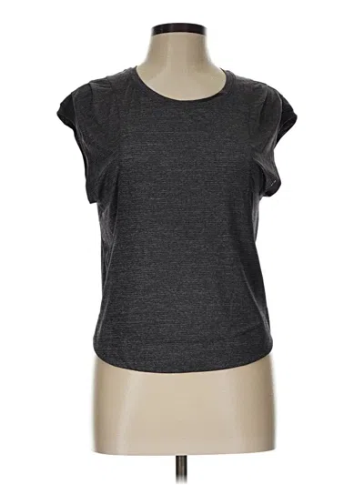Pre-owned Lululemon Athletica Sleeveless T-shirt In Gray