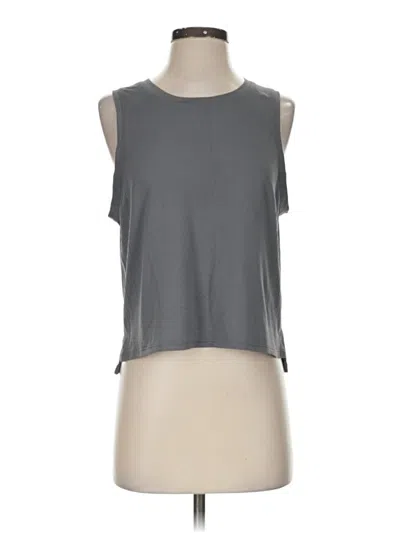 Pre-owned Lululemon Athletica Sleeveless T-shirt In Gray