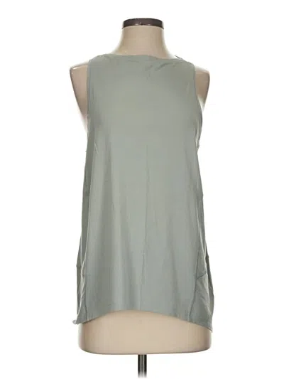 Pre-owned Lululemon Athletica Sleeveless T-shirt In Gray