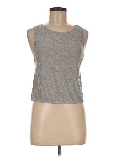 Pre-owned Lululemon Athletica Sleeveless T-shirt In Gray