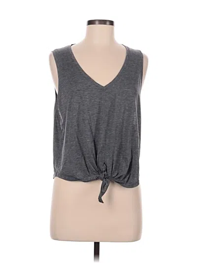 Pre-owned Lululemon Athletica Sleeveless T-shirt In Gray