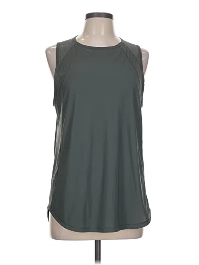 Pre-owned Lululemon Athletica Sleeveless T-shirt In Gray
