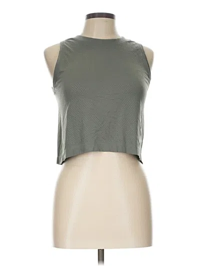 Pre-owned Lululemon Athletica Sleeveless T-shirt In Gray