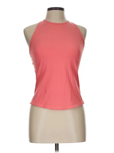 Pre-owned Lululemon Athletica Sleeveless T-shirt In Pink