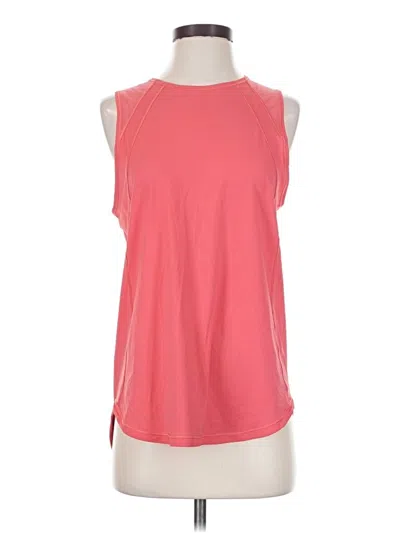 Pre-owned Lululemon Athletica Sleeveless T-shirt In Pink