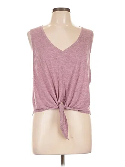 Pre-owned Lululemon Athletica Sleeveless T-shirt In Pink