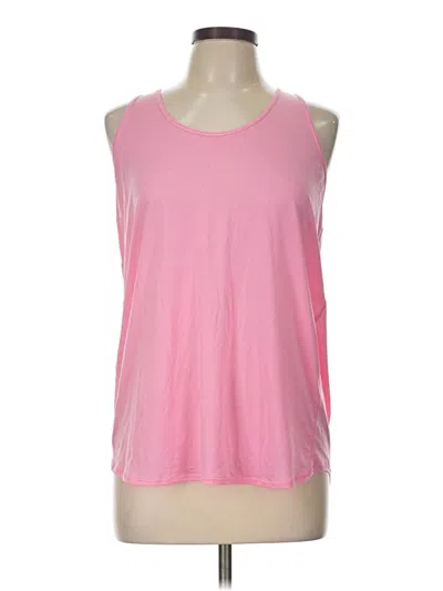 Pre-owned Lululemon Athletica Sleeveless T-shirt In Pink