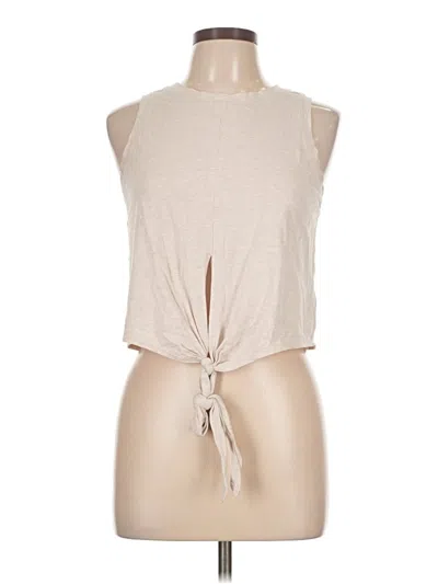 Pre-owned Lululemon Athletica Sleeveless T-shirt In Pink