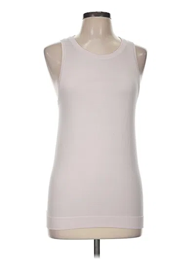 Pre-owned Lululemon Athletica Sleeveless T-shirt In Pink
