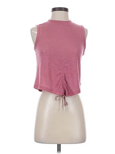 Pre-owned Lululemon Athletica Sleeveless T-shirt In Pink