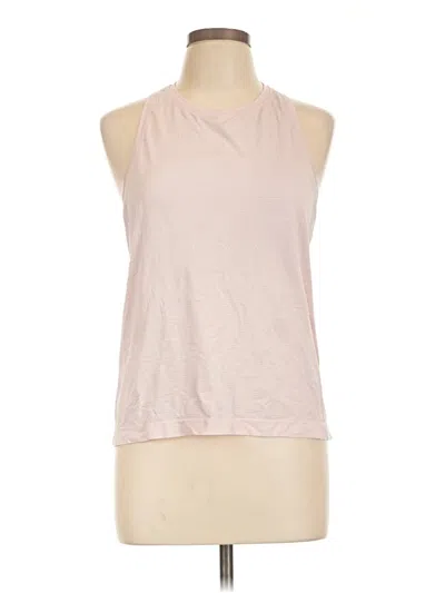 Pre-owned Lululemon Athletica Sleeveless T-shirt In Pink