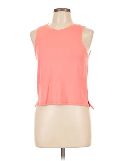 Pre-owned Lululemon Athletica Sleeveless T-shirt In Pink