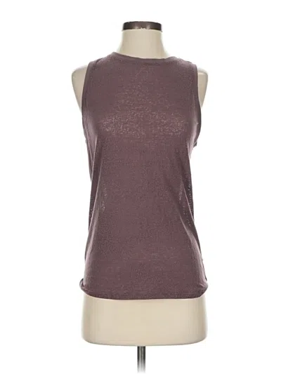 Pre-owned Lululemon Athletica Sleeveless T-shirt In Purple