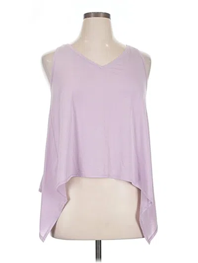 Pre-owned Lululemon Athletica Sleeveless T-shirt In Purple