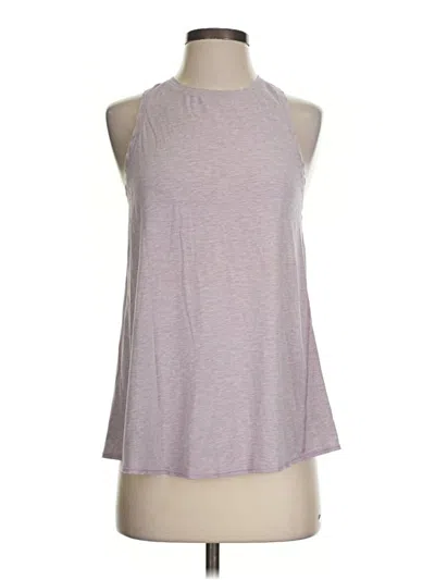 Pre-owned Lululemon Athletica Sleeveless T-shirt In Purple