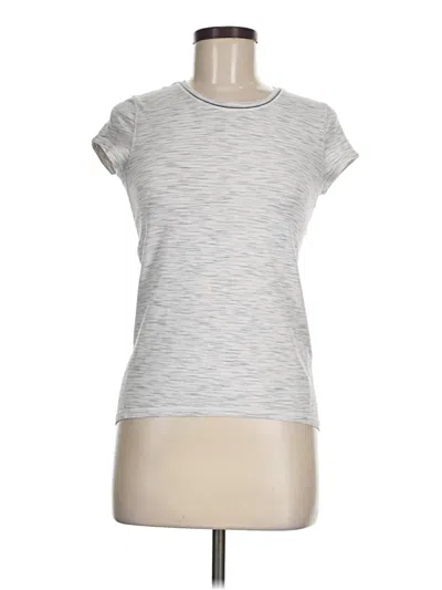 Pre-owned Lululemon Athletica Sleeveless T-shirt In Silver