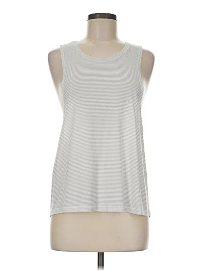 Pre-owned Lululemon Athletica Sleeveless T-shirt In Silver