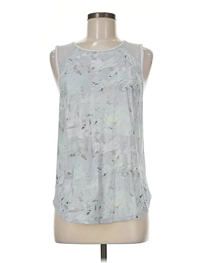 Pre-owned Lululemon Athletica Sleeveless T-shirt In Silver