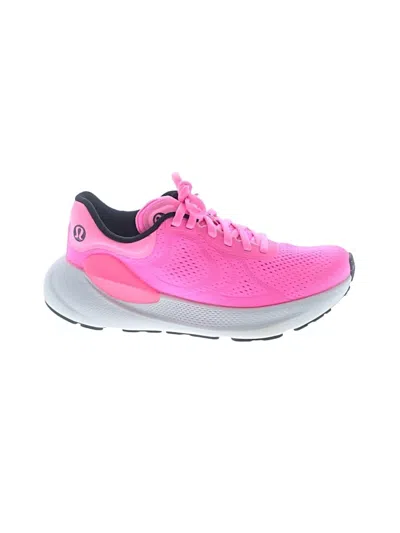 Pre-owned Lululemon Athletica Sneakers In Pink