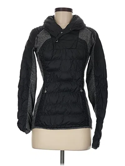 Pre-owned Lululemon Athletica Snow Jacket In Black