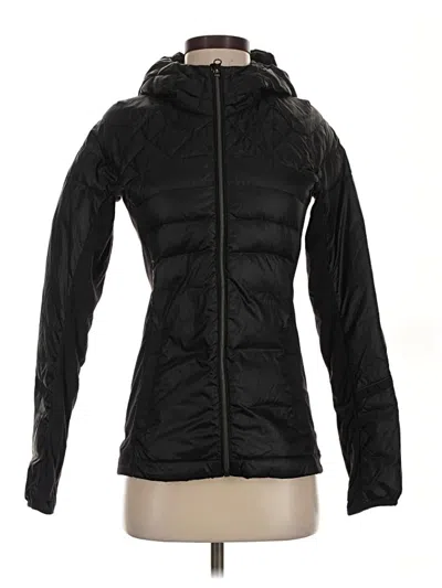 Pre-owned Lululemon Athletica Snow Jacket In Black