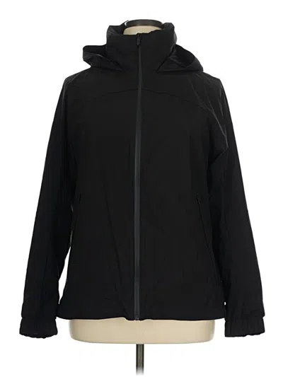 Pre-owned Lululemon Athletica Snow Jacket In Black