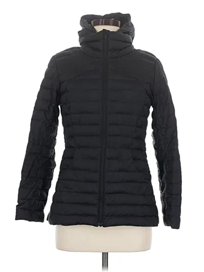 Pre-owned Lululemon Athletica Snow Jacket In Black