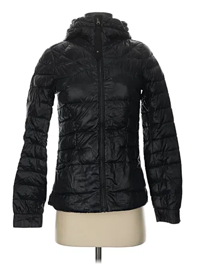Pre-owned Lululemon Athletica Snow Jacket In Black