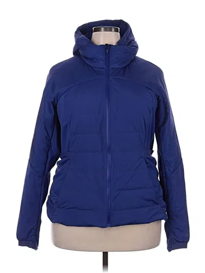 Pre-owned Lululemon Athletica Snow Jacket In Blue