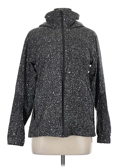 Pre-owned Lululemon Athletica Snow Jacket In Gray