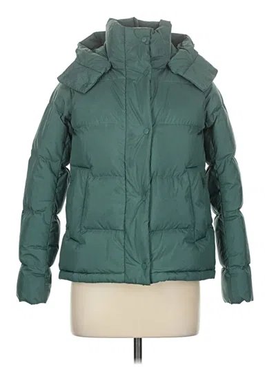 Pre-owned Lululemon Athletica Snow Jacket In Green